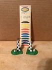 Vintage HO Scale Aurora Start Finish flags slot cars track scenery ThunderJet — photo 2