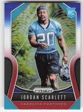 Jordan Scarlett, 2019 Panini Prizm, #376, Carolina Panthers, RC