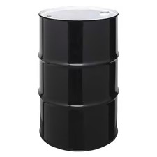 Closed Head Transport Drum, Steel, 55 Gal, Unlined, Black, Drtu55-999