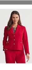 KASPER BLAZER/LINED/RETAIL 129/SIZE 16/NEW WITH TAG/RED