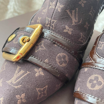 Louis Vuitton Monogram Booties Short Boots Women's Shoes