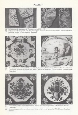 DELFTWARE DIVERSIONS. AN ORIGINAL ARTICLE FROM THE ENGLISH CERAMIC CIRCLE, 1982.