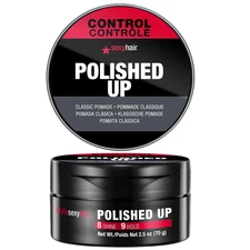 Style Polished up Pomade | Classic Polished Styles | Adds Shine | Washes Out Eas