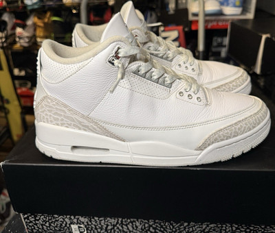 Jordan Air Jordan 3 Retro Pure Money 2025 White/Metallic Silver CT8532-111