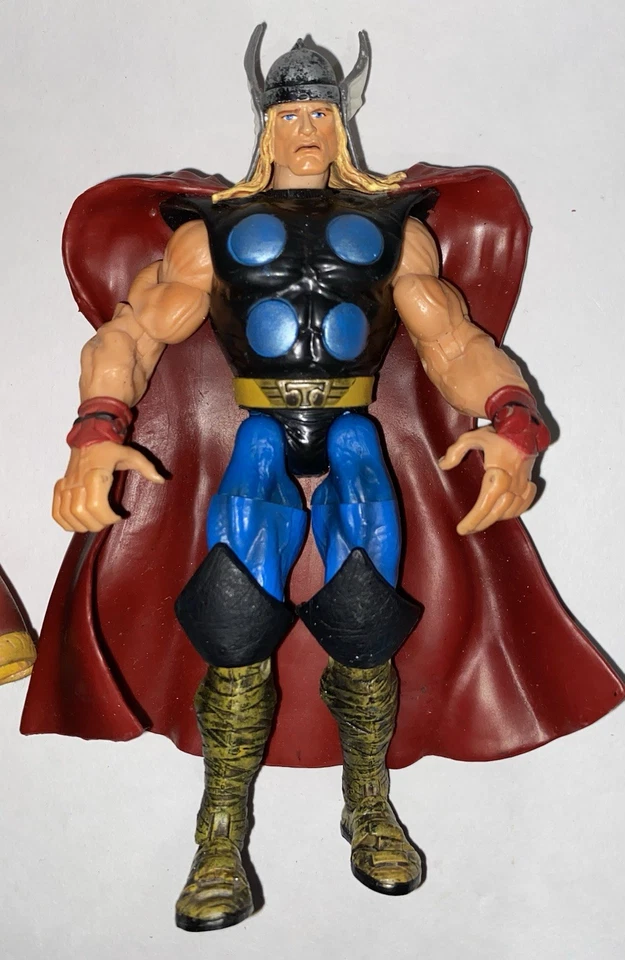 ToyBiz Marvel Legends Series Magneto X-Men, Dr. Strange+The Mighty Thor Lot Of 3 - Image 4 of 4