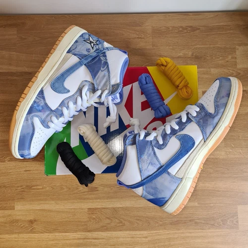 Nike SB Dunk High X Carpet Company (Must See!) Rare Special Edition UK 8 US 9”