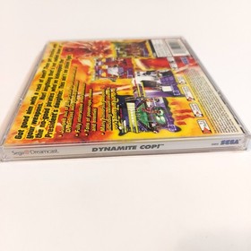Dynamite Cop! Sega Dreamcast video game CIB complete w/ instructions manual 1999