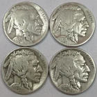 1927-P 1928-P 1928-S 1929-S Buffalo Nickel Set (Lot#1)
