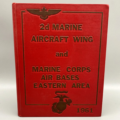 USMC 2nd Marine Corps Aircraft Wing Eastern Area Bases 1961  (SGT Inscribed)