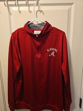 Alabama Crimson Tide Champion Authentic Men's L 1/4 Zip Pullover NCAA SEC
