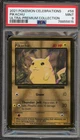Pokemon Pikachu Celebrations Ultra-Premium Coll. Gold Metal Promo #58 PSA 9 Mint