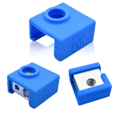 3D Drucker Silikonsocke passend für MK8 Anet Prusa Silikon Schutz Überzug Gummi