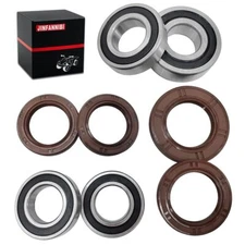Front Rear Wheel Bearings & Oil Seals Kit for Yamaha YZ125 WR400F YZ426F WR450F