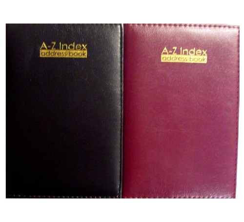 Executive Midi Index Book Style Padded A to Z Address Book 16cm x 20cm (W x L) - Picture 11 of 18