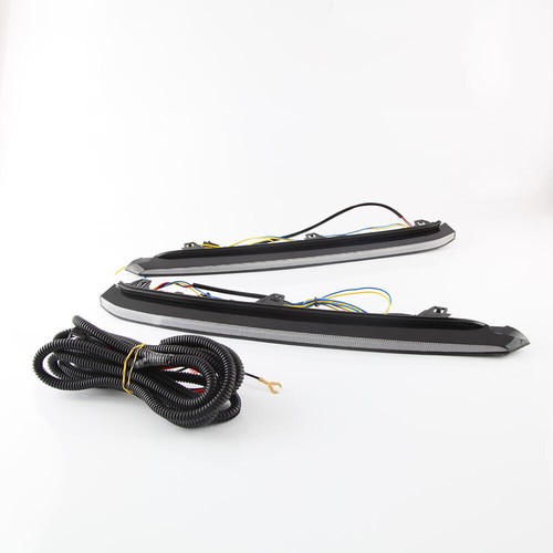 LED Daytime Running Light DRLs Turn Indicator Fog Lamp Bumper For Mazda Atenza