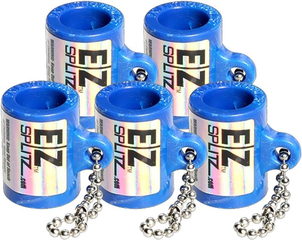 5-Pack Blue Stainless Steel Cigar Cutters