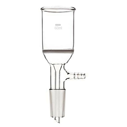 24/40 Buchner Funnel,Filtering Funnell,Glass Funnel with Coarse Filter,Lab chem - Picture 8 of 79