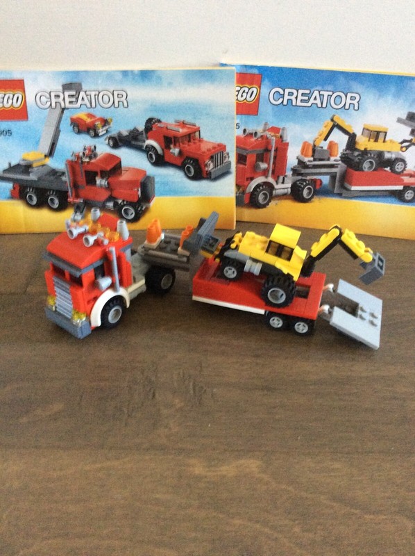 LEGO Creator: Construction Hauler (31005) COMPLETE With Manuals, No Box