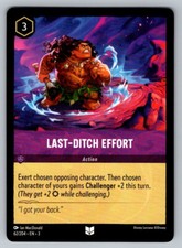 2024 Disney Lorcana TCG: Into the Inklands 62/204 - Last-Ditch Effort