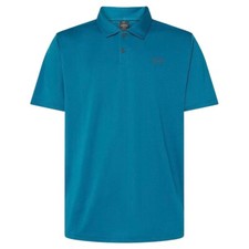 OAKLEY ICON TN PROTECT RC Men's Polo Shirt - Aurora Blue - XL - NWT