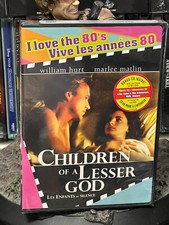 Children Of A Lesser God DVD William Hurt, Marlee Matlin, Piper Laurie, NEW 