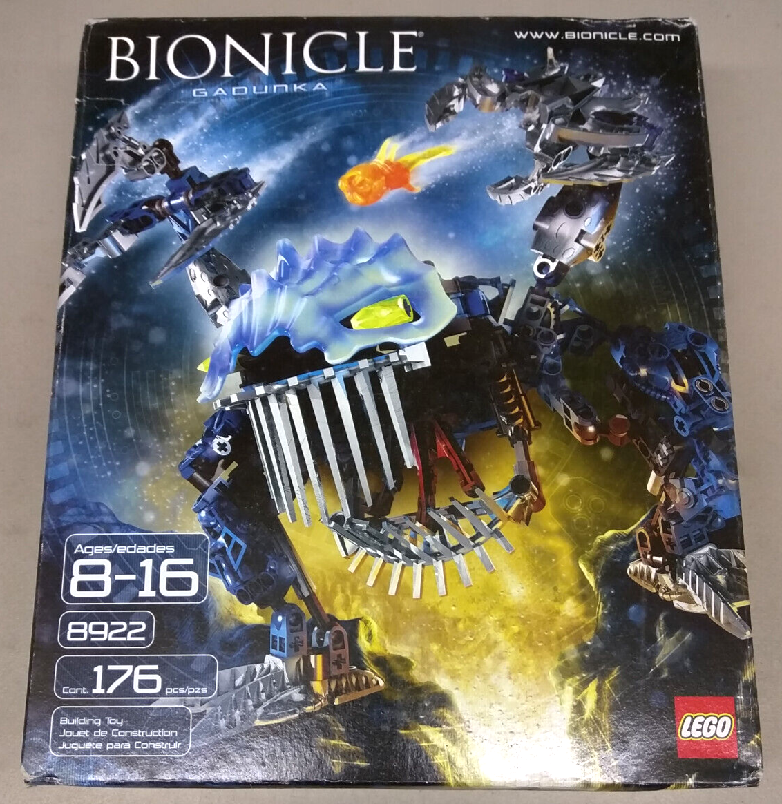 LEGO Bionicle 8922 Gadunka NEW! RARE! Glow-in-the-Dark Squid Ammo LEGO Bionicle 8922 Gadunka NEW! RARE! Glow-in-the-Dark Squid Ammo
