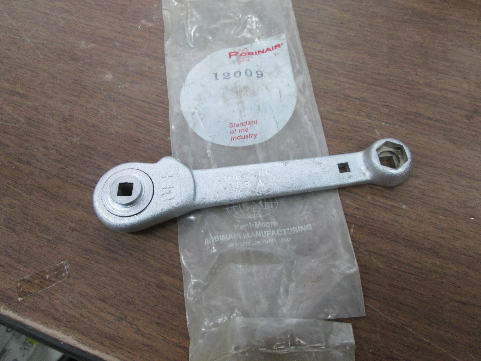 Vintage NOS Kent Moore Walden Robinair Mechanic Factory Tool Wrench
