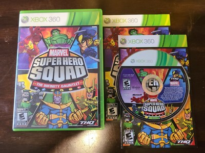 Marvel Super Hero Squad The Infinite Gauntlet Xbox 360 - Complete