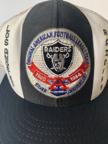 Vintage LA Raiders 1984 25TH Anniversary Snap Back Hat Very Rare - Picture 5 of 9