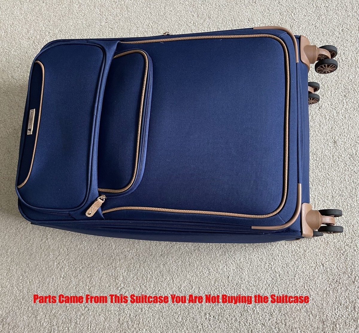 London Fog Paddington #1760 Suitcase Luggage Wheel Spinner Bag