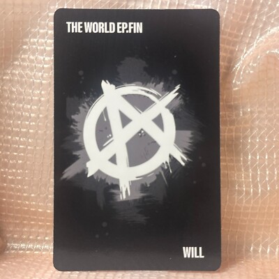 San Official Photocard Ateez The World Ep Fin Will KQ Ent Kpop | eBay