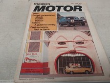 Jul 1976 Modern Motor Magazine XC FALCON , Torana Mazda 240k Celica
