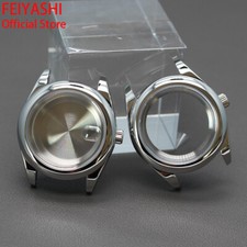 36mm/39mm EXPLORER Watch Cases Sapphire Crystal Glass Seiko nh35 Nh36 Movement