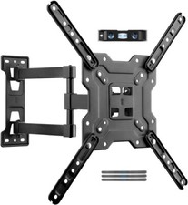 TV Wall Mount Swivel Tilt Full Motion for Most 23-55" TV, max VESA 400x400mm