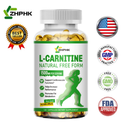 Acetyl L-Carnitine ALCAR 120 Capsules - Energy, Brain, Focus & Cognitive Support