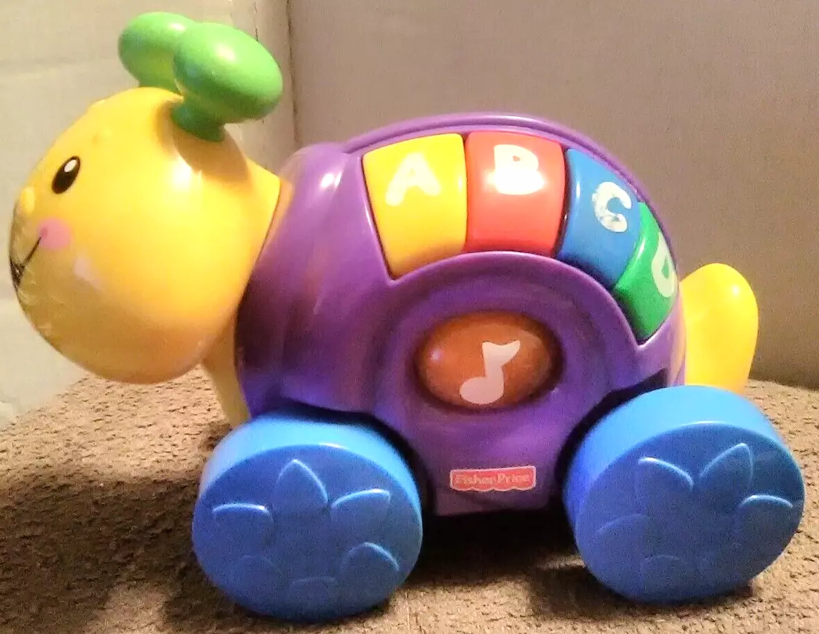 Fisher price roll along snail 2025