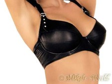 Ledapol - Vera Pelle Laccio Al Collo Reggiseno Varie Colori