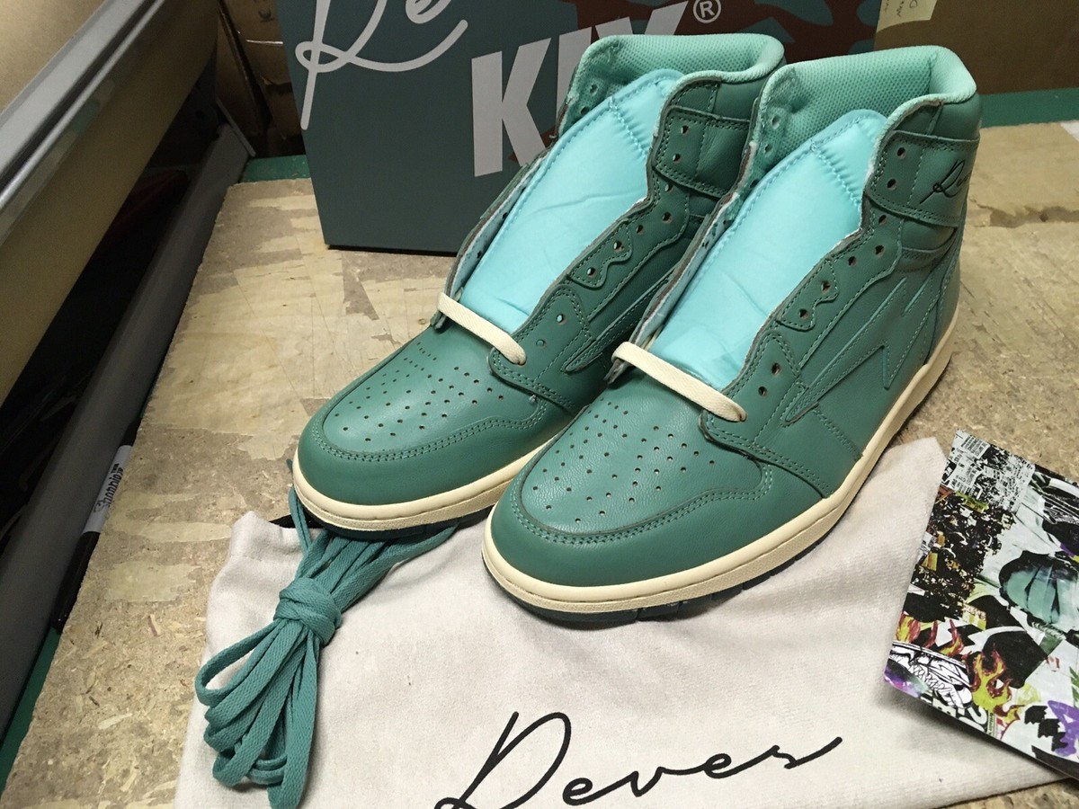 DS MENS REVES PARIS SPORT AIR KIY 85 HI LIBERTY GREEN RUST  display picture 1
