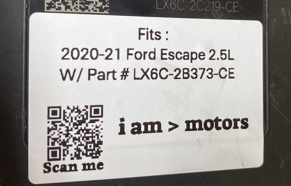Refurbished ABS Brake Pump Module 2020 - 2022 Ford Escape 1.5L | LX6C-2B373-CE - Image 4 of 4