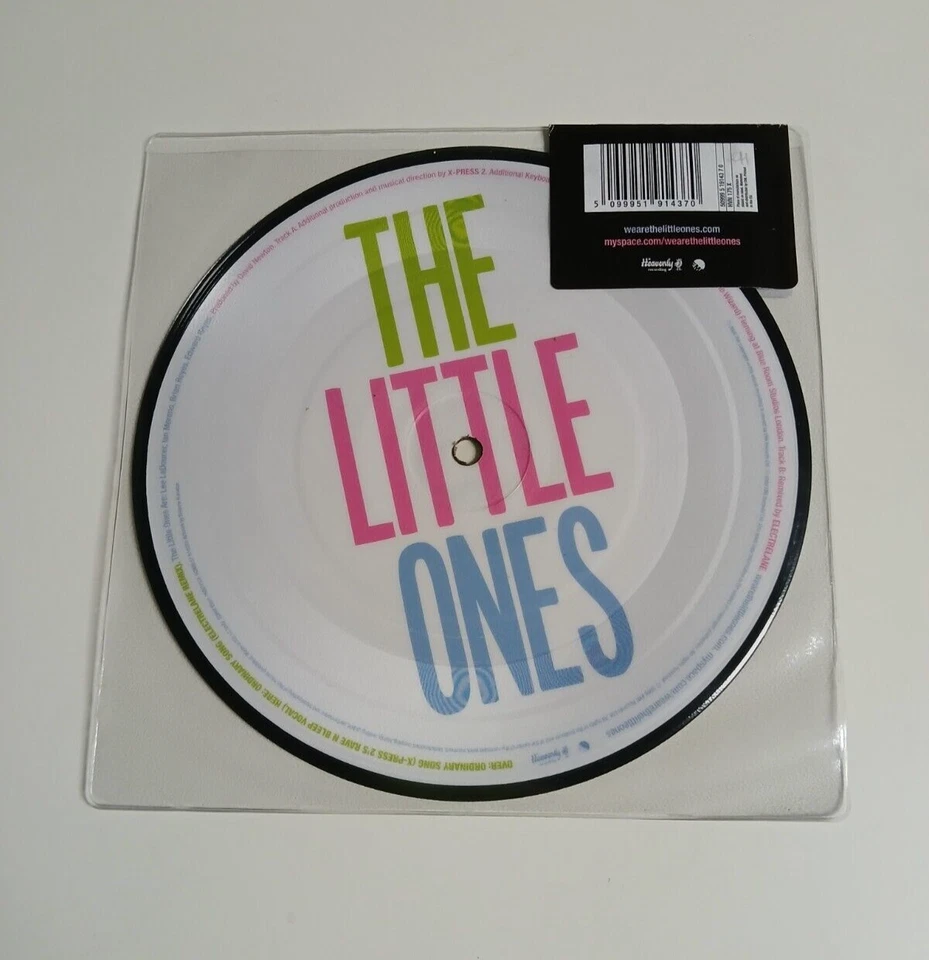 THE LITTLE ONES ORDINARY SONG VINYL 7" SINGLE PICTURE DISC HEAVENLY NEW SEALED Foto 2 de 2