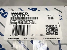 Wabco 4008718510 Radar Display 2nd GEN OnGuard ADAS Meritor Genuine OEM New CMS