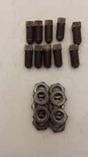 AAB 27379-08 SET SCREW SQUARE HEAD .5-13X1 W/JAM NUTS .5-13 HEX HEAD LOT OF 10