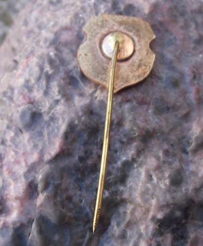 Vintage AS Carpati Mirsa Romania Soccer Football Club Crest Shield Pin Badge - Picture 2 of 2