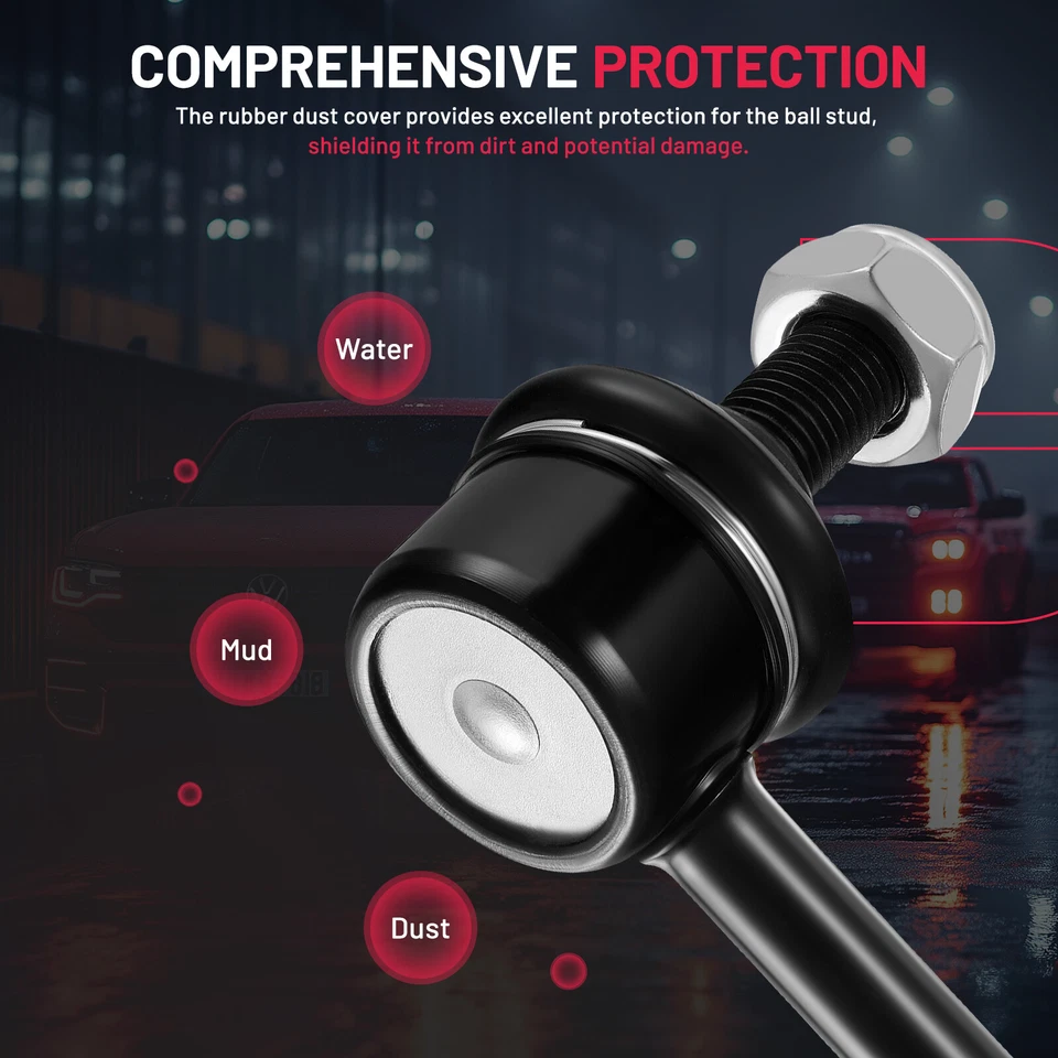 前 Sway 杆端稳定杆链接适用于丰田卡罗拉 Matrix Prius VIbe TC — 第 4/4 张图片