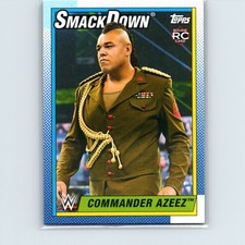 2021 Topps Heritage WWE Commander Azeez #56
