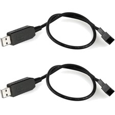 USB Adapterkabel L&uuml;fter Spannungserh&ouml;hung 12V f&uuml;r PC L&uuml;fter 32cm