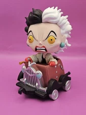 2022 Funko Pop! Trains Disney Villains #15 CRUELLA DE VIL in Car LOOSE 5" Vinyl