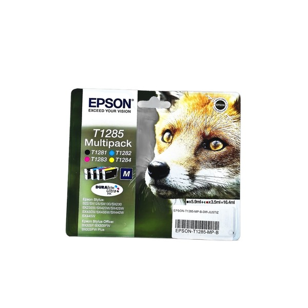 Original Epson T1285 Multipack Tintenpatrone C13T12854022 - 2021+ - Mwst-image