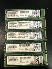 LOT 5x SAMSUNG PM961 256GB M.2 2280 PCI-EXPRESS 3.0 X4 NVME SSD  MZ-VLW2560