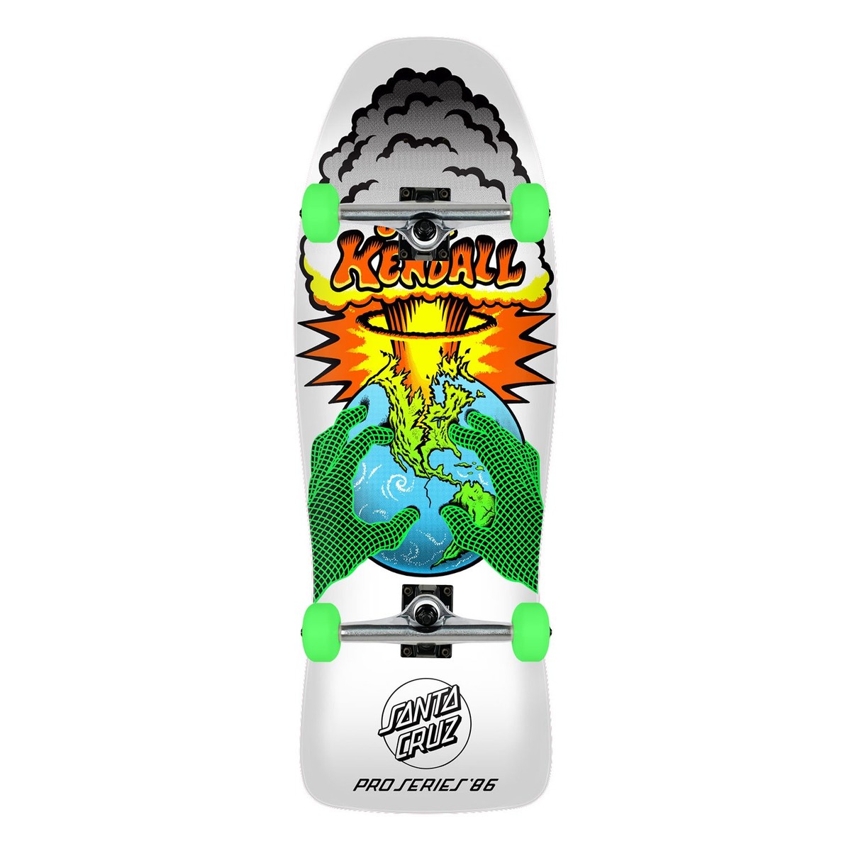 Santa Cruz Skateboard Deck Kendall End of the World Reissue 10.0